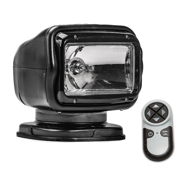 Golight Radioray GT Series Permanent Mount - Black Halogen - Wireless 2051GT - main